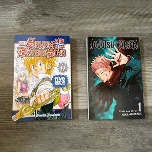 The Seven Deadly Sins and Jujutsu Kaisen Manga Set